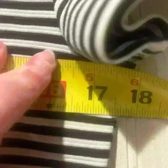 CABi Striped Lace-up Captain’s Shift Casual Dress NWT size xs . Coastal nautical - Picture 3 of 7